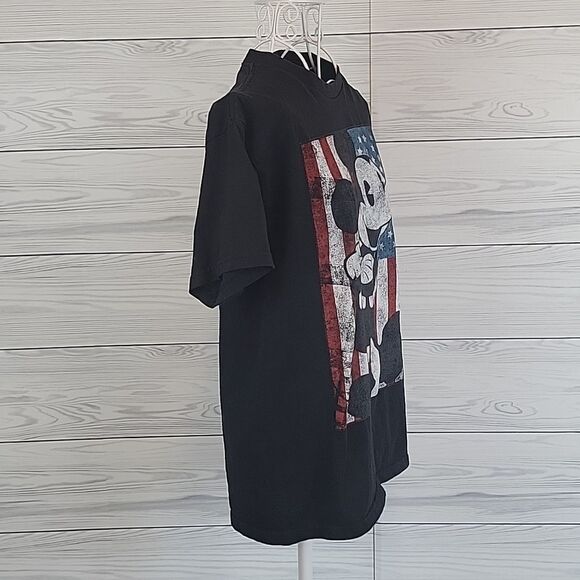 Disney Mickey Mouse American Flag classic t-shirt unisex Size M - Picture 5 of 9